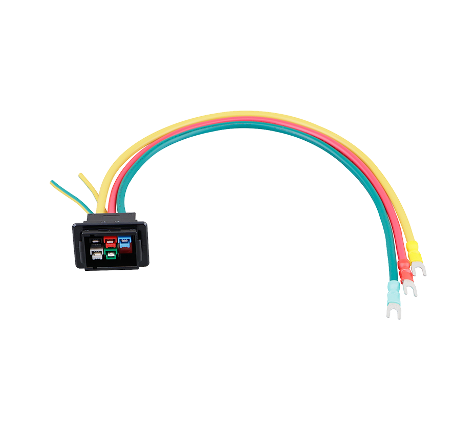 New six-position fixed seat short seat wiring harness